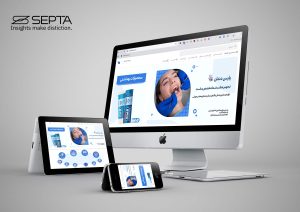 طراحی سایت پارس دندان توسط سپتا یزد