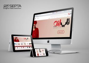 طراحی سایت پوشاک تاپلند توسط سپتا یزد