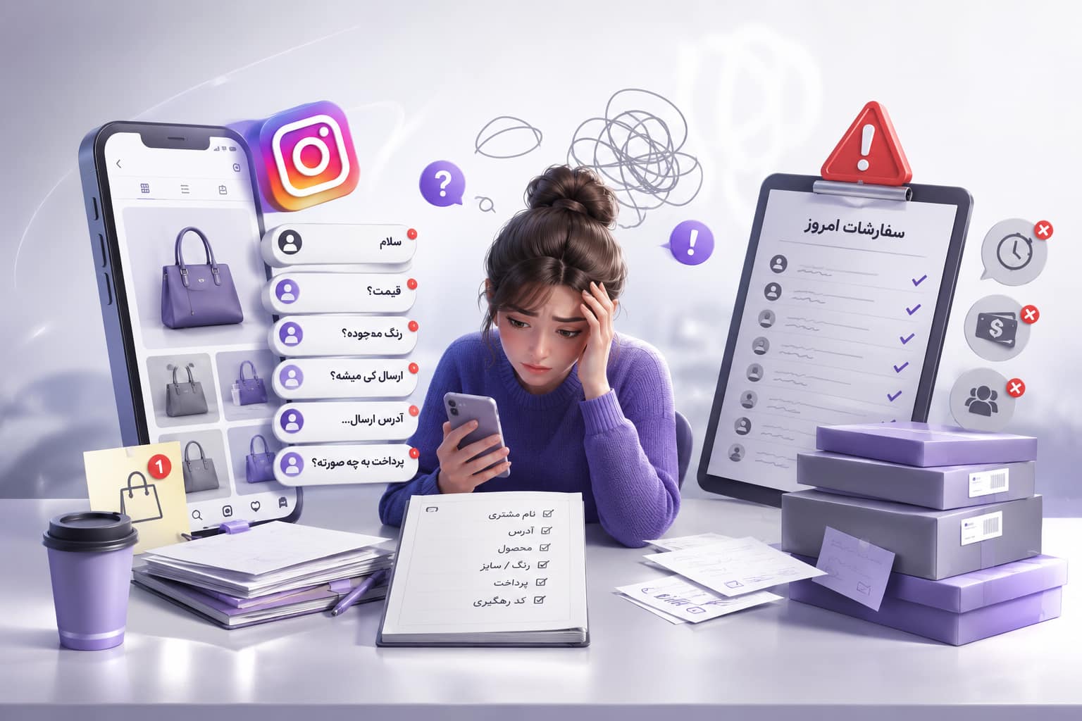 فروشگاه اینترنتی یا اینستاگرام؟ کدام برای فروش بیشتر بهتر است؟ 2 محدودیتهای فروش فقط از طریق اینستاگرام