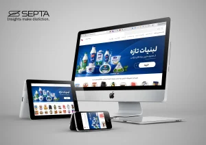 طراحی سایت هایپر لادن یزد توسط شرکت سپتا