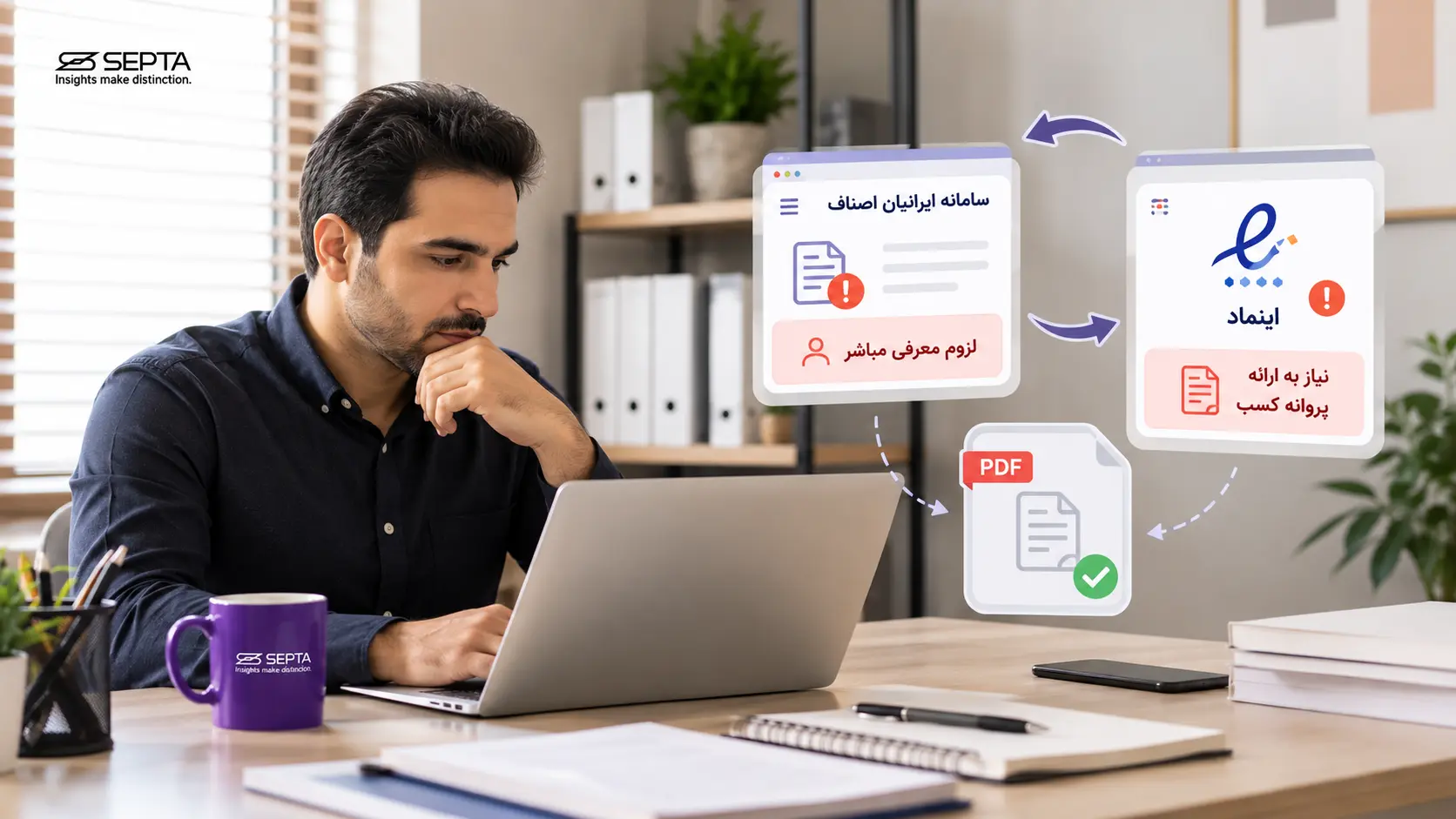 راهنمای گامبهگام دریافت پروانه کسب / مجوز مجازی 15 چالش حقوقی و فنی در مراحل دریافت مجوز مجازی